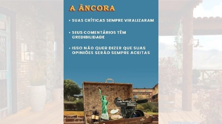 Mais uma peoa de personalidade forte na lista! A 