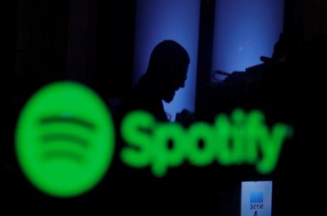 Logo do Spotify em Nova York