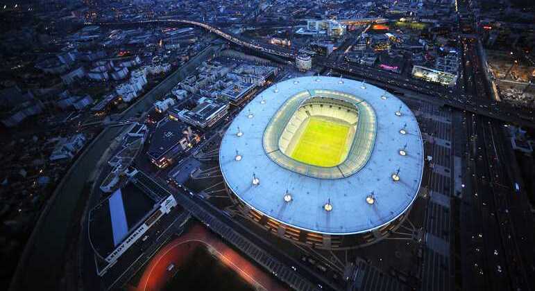O Stade de France de Paris, nova sede da final da Champions League
