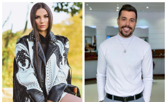 Stéfany Bays e Lipe Ribeiro eram rivais antes de 'A Fazenda 12' (Fotos de Reprodução/Instagram)