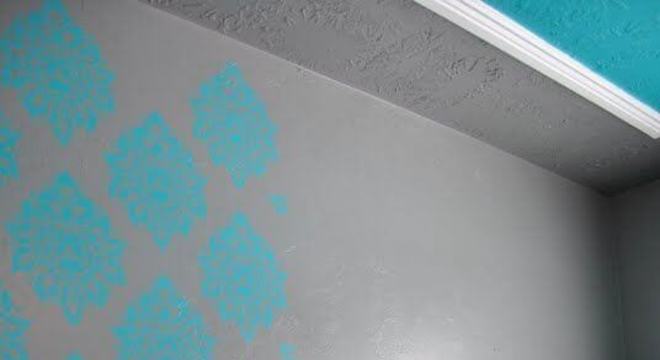 stencil para pintura parede