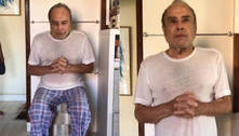 Stenio Garcia volta a fazer exercício após receber alta: 'Meu medo era não conseguir mais voltar a andar'