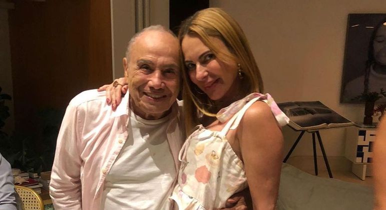 Stênio Garcia e a mulher, Marilene Saade