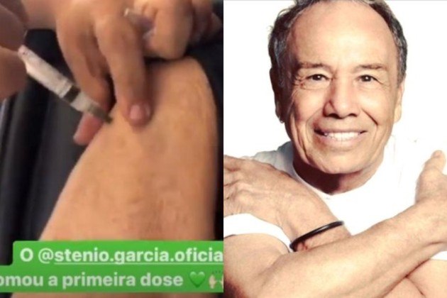 Stênio Garcia, de 88 anos, recebeu no dia 9 de fevereiro a primeira dose da vacina CoronaVac —imunizante contra a covid-19 produzido no Brasil pelo Instituto Butantan. Acompanhado da mulher, Marilene Saade, o veterano foi a um posto drive-thru de vacinação no Rio de Janeiro.
