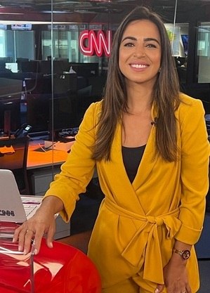 Stephanie Alves agora apresentadora da CNN Brasil
