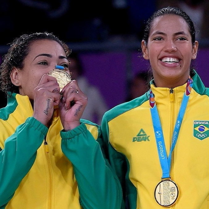 Stephanie Soares conquistou ouro no Pan de Lima, no Peru, em 2019