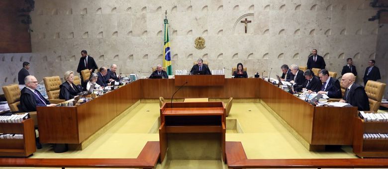 Plenário do STF; ministros retomam julgamento que pode beneficiar Lula