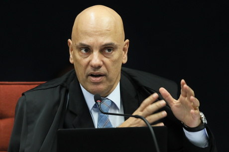 Na imagem, o ministro do STF Alexandre de Moraes