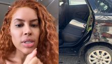 Sthe Matos conta que foi atacada por cobra em carro de aplicativo: 'Estou desesperada'