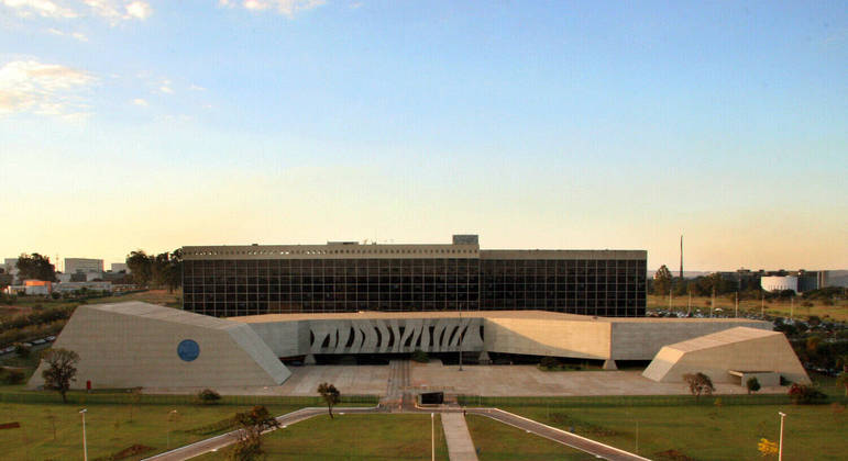 Edifício-sede do STJ, em Brasília