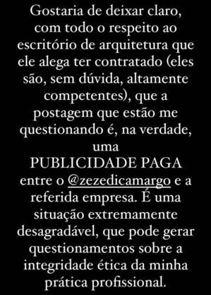 Stories de Amabylle Eiroa, nora de Zezé Di Camargo