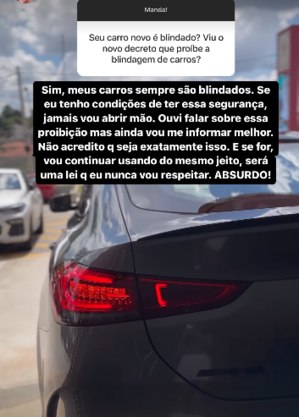 Modelo gastou mais de R$ 1 milhão