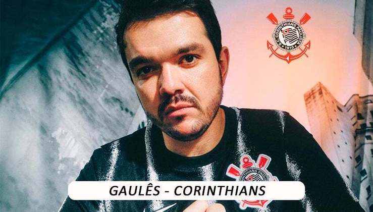 Streamer, youtuber e ex-campeão mundial de Counter-Strike, Gaules é torcedor do Corinthians.