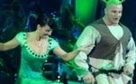 Para agradar os filhos, Pudzianowski já participou de uma apresentação de dança fantasiado do personagem infantil Shrek