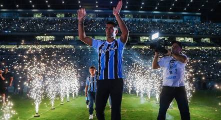 Suárez chegou ao Grêmio em janeiro