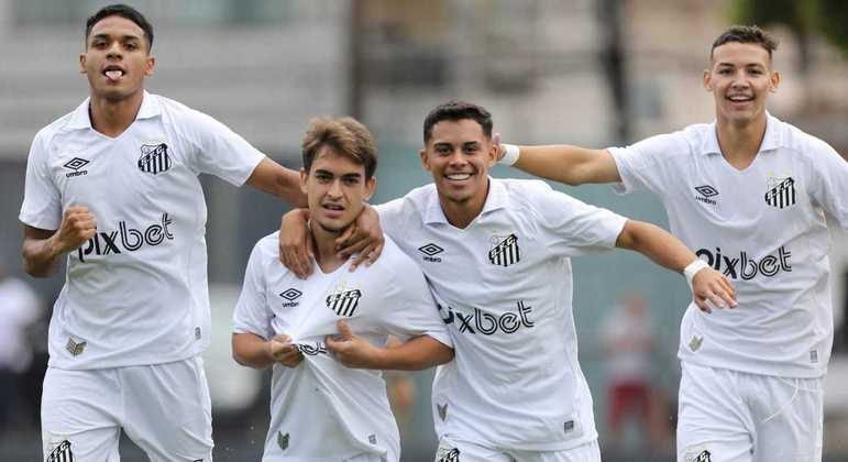 Sub-17 do Santos atropelou: 10 a 0 sobre o Mauá pelo Campeonato Paulista