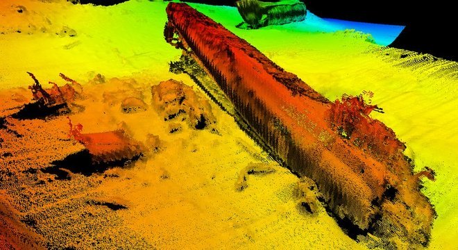 Imagens captadas por sondas mostram que o U-864 está a 150 metros de profundidade 