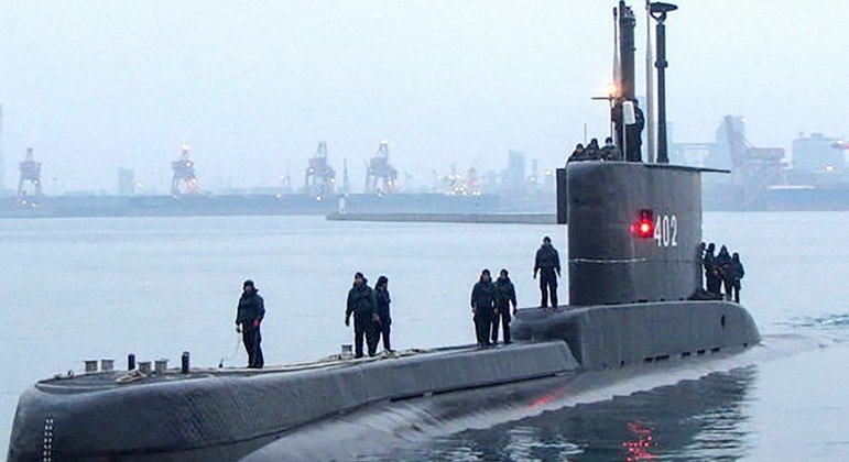 Imagem de arquivo do  KRI Nanggala-402