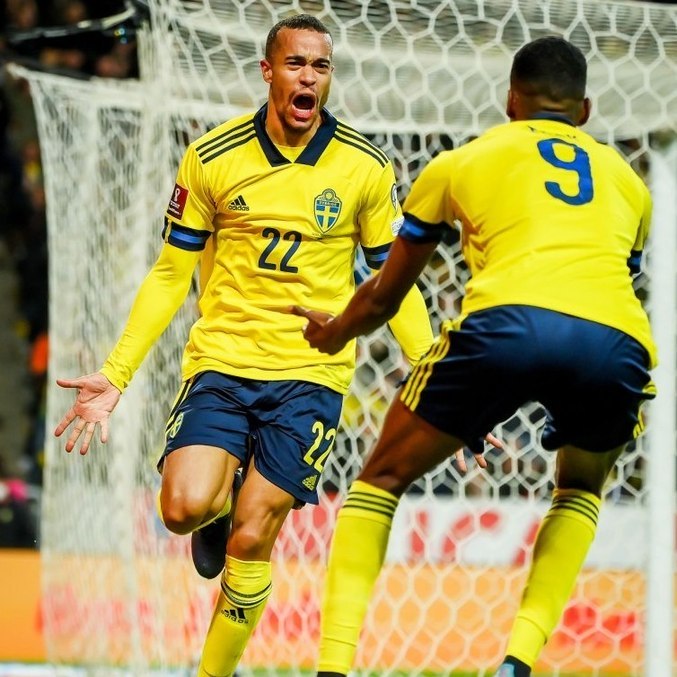 Quaison e Isak, da Suécia
