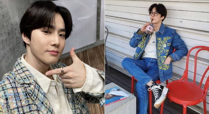 Suho está de volta após cumprir o serviço militar, para a alegria dos fãs
