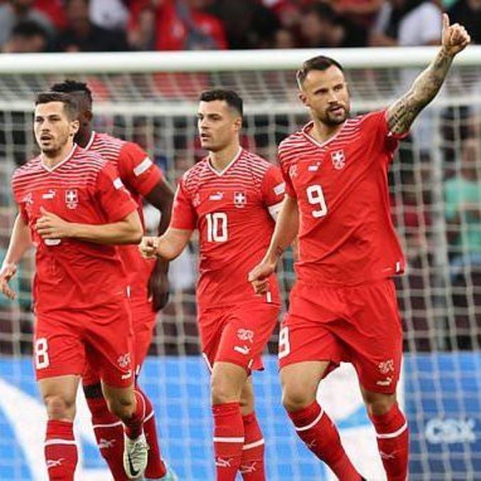 Suíça 1 X 0, gol de Seferovic, o número 9