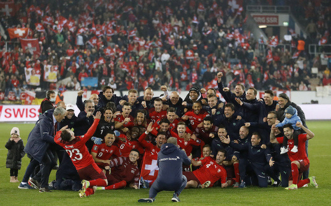 Suíça, classificação Copa 2022, Eliminatórias da Copa