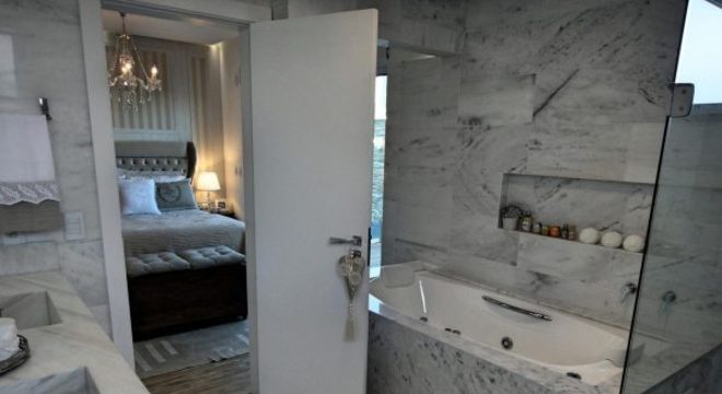 Suite do quarto de luxo