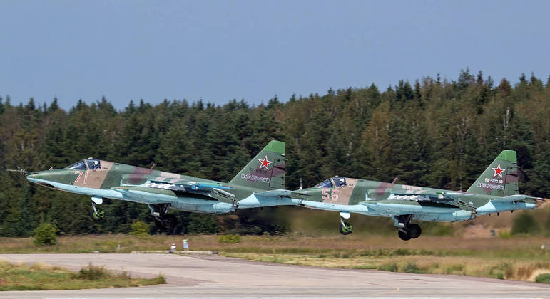 Governo da Rússia afirmou que aeronaves estrangeiras respeitaram a fronteira russa