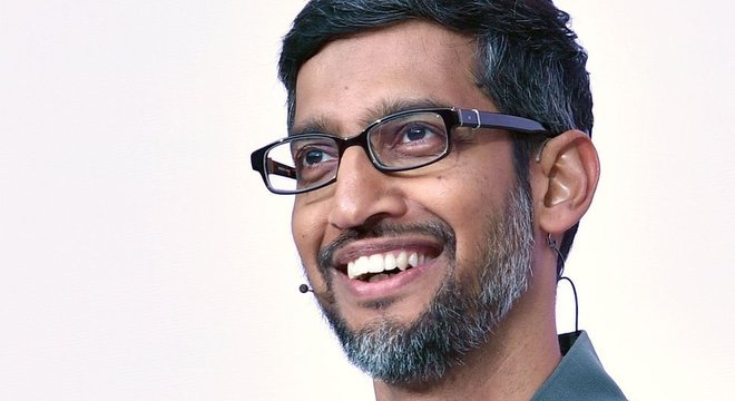 Sundar Pichai é o presidente-executivo da Alphabet