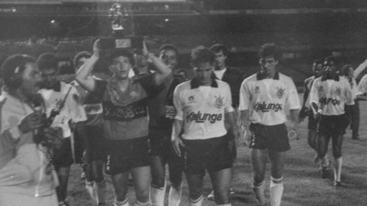 Supercopa de 1991: Corinthians campeão, Flamengo vice.