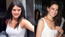 Aos 16 anos, filha de Tom Cruise e Katie Holmes volta a impressionar por semelhança com a mãe