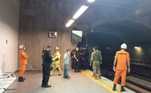 Suspeita de bomba movimenta forças de segurança na estação do metrô 