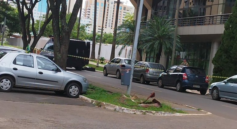 Polícia isola área com suspeita de bomba no Setor Hoteleiro Norte