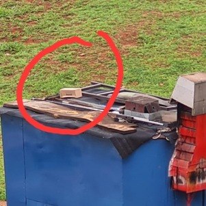 Material encontrado ao lado do prédio do STF