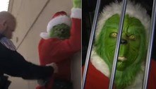Natal a salvo! Grinch é 'perseguido e preso', sob acusação de roubo de presentes
