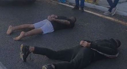Dois dos suspeitos foram presos