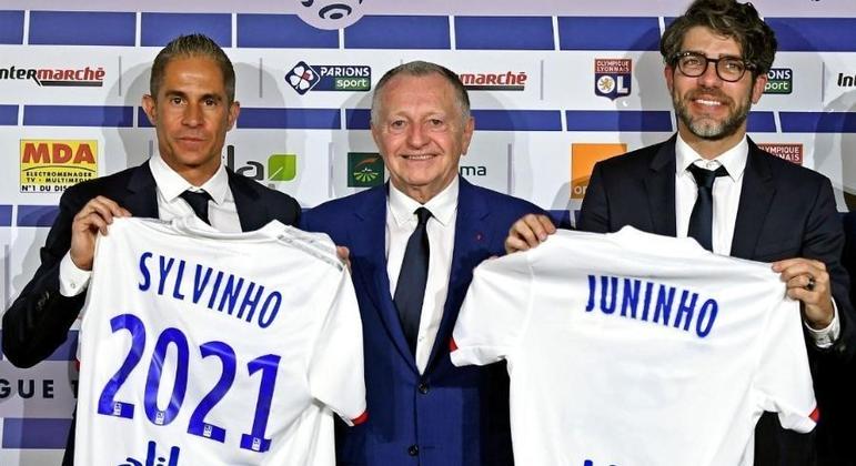 Apesar do contrato até 2021, Sylvinho ficou apenas 11 partidas em 2019, no comando do Lyon