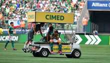 Palmeiras confirma lesão na coxa de Bruno Tabata