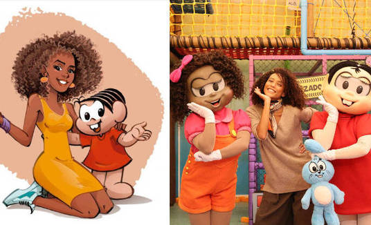 Taís Araújo vira personagem da Turma da Mônica (Divulgação)