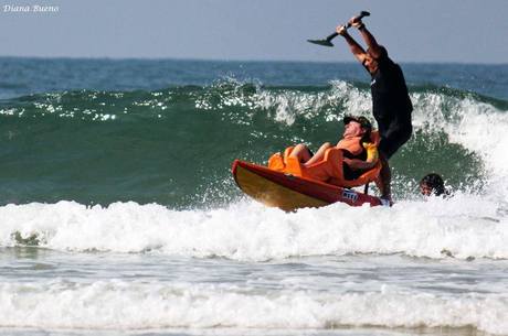 Taiu criou projeto para surfe adaptado