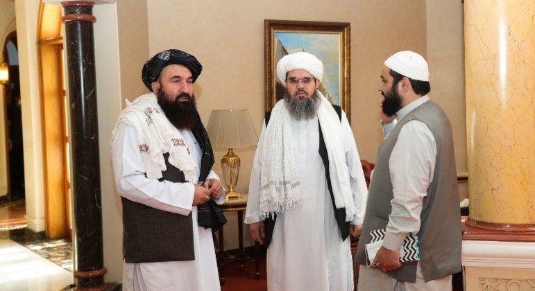 Líderes do Talibã se reuniram com autoridades dos EUA no Qatar