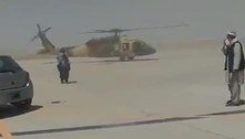 Talibã testa helicóptero americano deixado pelo exército afegão