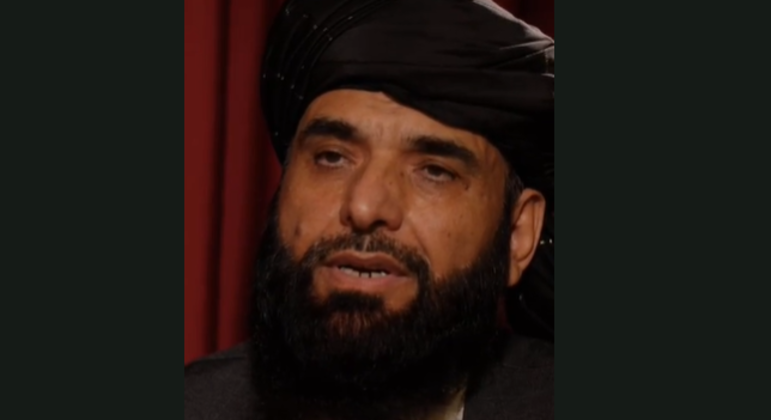 Entrevista do porta-voz do Talibã para a TV britânica