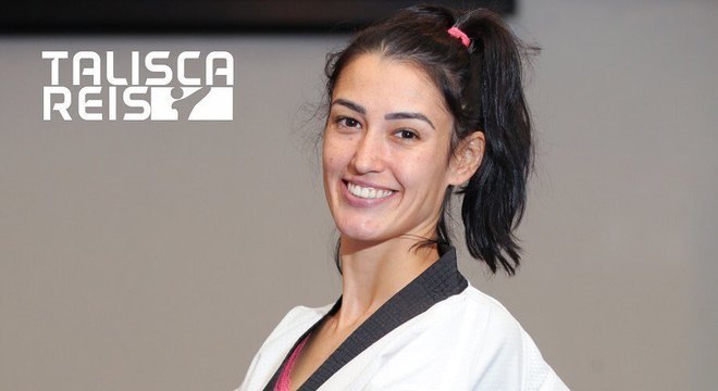 Talisca Jezierski  conquistou a prata para o Brasil na competição de taekwondo 