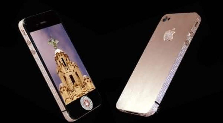 Talvez ele vai preferir um exclusivíssimo, o iphone Diamond Rose Edition, com moldura de ouro e coberto por diamantes do designer Stuart Hughes, o felizardo pode desembolsar R$ 45 milhões. 