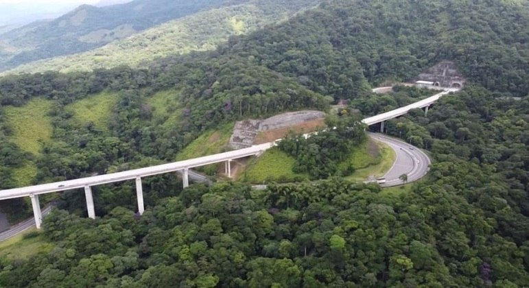 A rodovia dos Tamoios