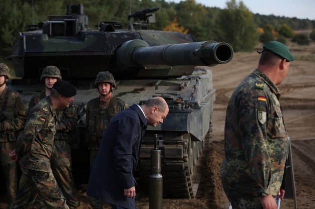 Se Kiev pudesse receber um total de cem tanques Leopard, o efeito seria 