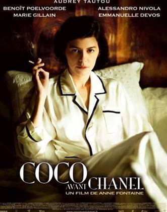 Tanto que o cartaz promocional do filme Coco Chanel  foi vetado, em 2009, na publicidade na França, pois tem Audrey Tautou segurando um cigarro - o que foi considerado uma propaganda de cigarro (proibida no país). 