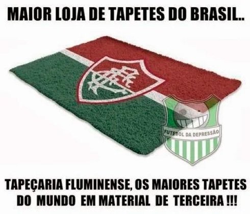 Tapetão? O Fluminense ganhou a fama de ser um clube que recorre aos tribunais para reverter decisões em campo.