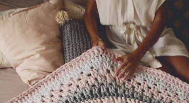 Tapete de crochê como fazer 